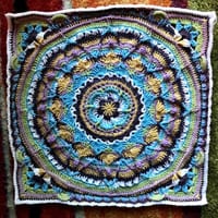 A crocheted piece by Melissa